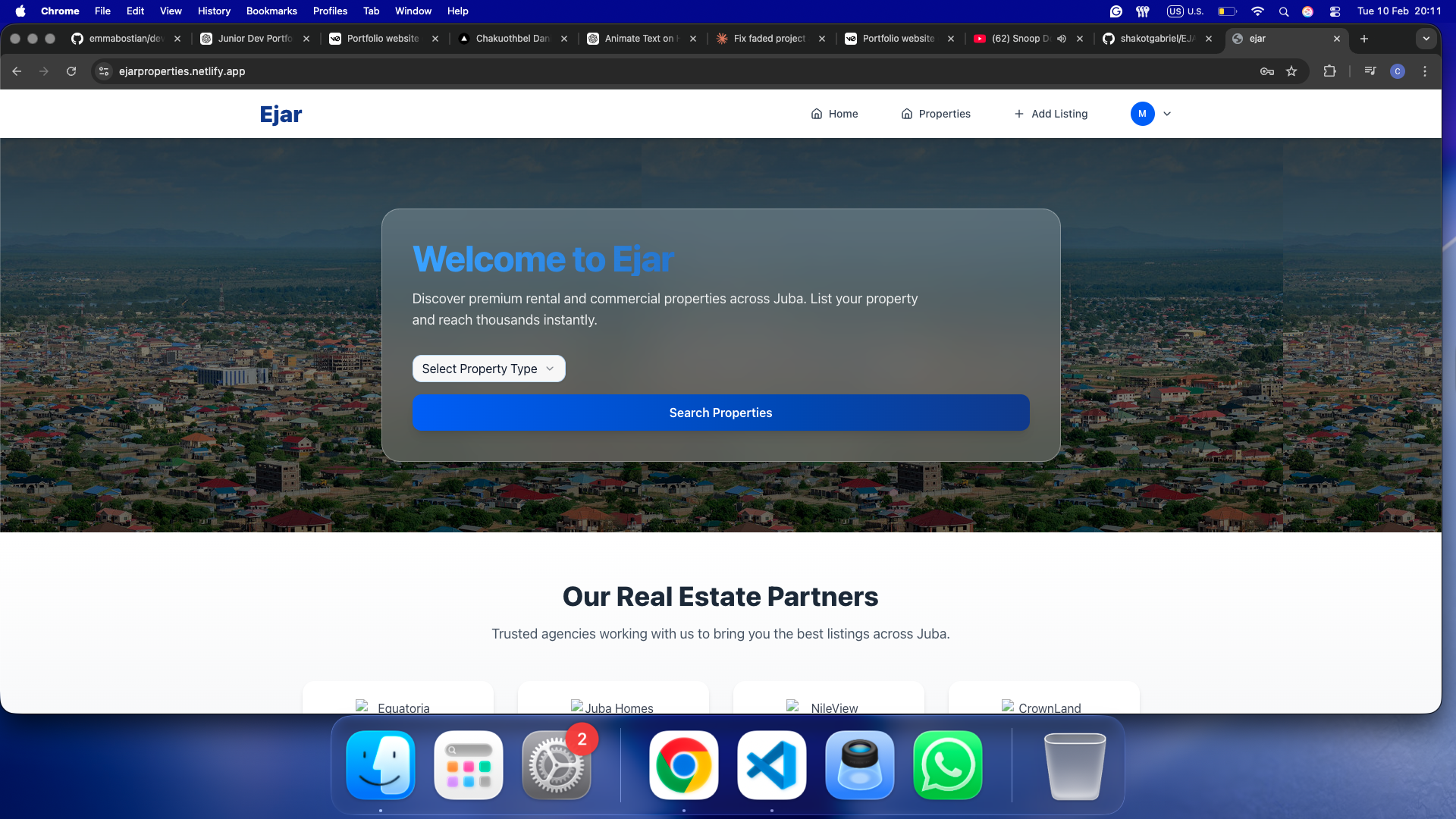 Property Listings Dashboard